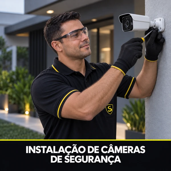 Instalação de Câmeras de Segurança